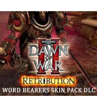 Warhammer 40,000: Dawn of War II: Retribution - Word Bearers Skin Pack DLC Steam Key GLOBAL